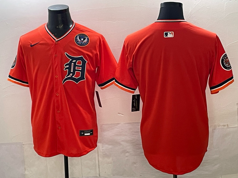 Men Detroit Tigers blank red Game Nike MLB Jersey14001